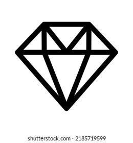 diamond icon or logo isolated sign symbol vector illustration - high quality black style vector icons
