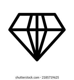 diamond icon or logo isolated sign symbol vector illustration - high quality black style vector icons
