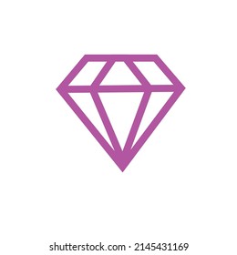 
diamond icon logo vector illustration