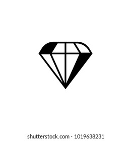 diamond icon. sign design