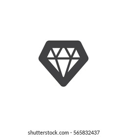 diamond icon. sign design
