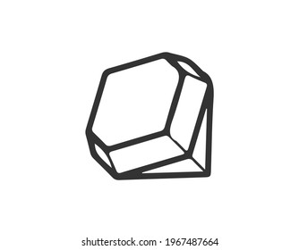 diamond icon. sign design. EPS 10
