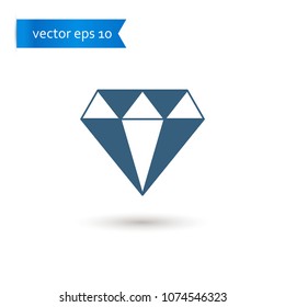 diamond. diamond icon. sign design. Vector EPS 10.