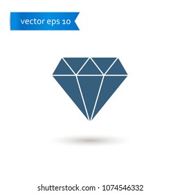 diamond. diamond icon. sign design. Vector EPS 10.