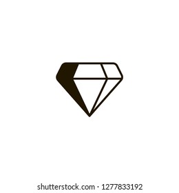 diamond. diamond icon. sign design. Vector.