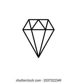 diamond icon. sign design, Diamond icon Vector illustration