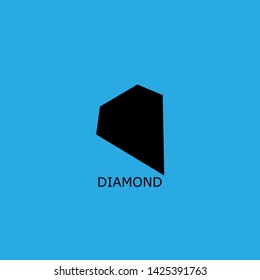 diamond icon sign signifier vector