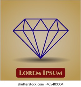 Diamond icon or symbol