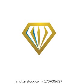 Logo Diamond Letter Jd Stock Vector (Royalty Free) 1770200387