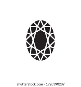 Icono De Diamante En El Vector De Diseño De Moda Eps 10