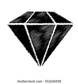 diamond icon vector