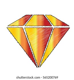 diamond icon vector