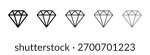 Diamond icon Vector Art Illustration