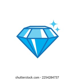 plantilla de diseño de concepto de vector de iconos de diamante