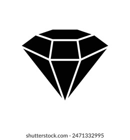 diamond icon vector design template simple and clean