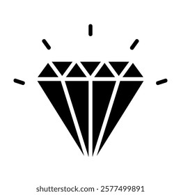 diamond icon vector design template simple and clean