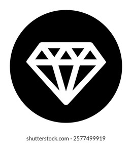 diamond icon vector design template simple and clean