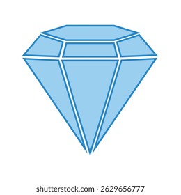 diamond icon vector design template simple and clean