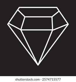 Diamond icon vector , Diamond gems sign and symbol design eps 10 