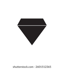 Diamond icon vector. diamond gems sign and symbol