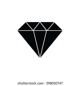 Diamond icon vector illustration
