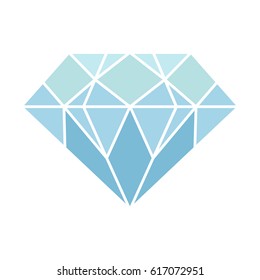 Diamond icon vector illustration