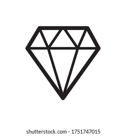 Diamond Icon Vector Illustration Design