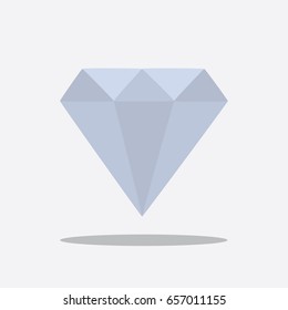 Diamond icon, vector illustration design. Finance objects collection.