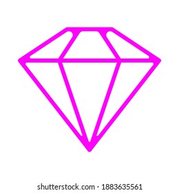 
diamond icon. diamond vector. vector illustration. editable colors