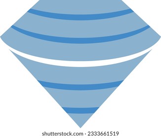 Diamond Icon Vector Illustration. Flat design style eps 10.
