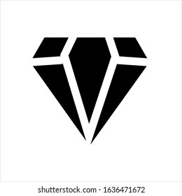 diamond icon vector illustration logo template for many purpose. Isolated on white background.