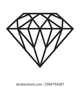 diamond icon vector illustration logo design