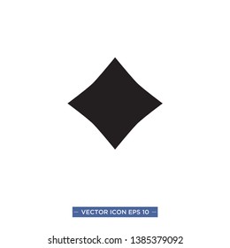 diamond icon vector illustration template