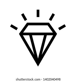 Diamond Icon Vector ilustration eps - Vector