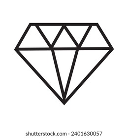 diamond icon vector ilustration logo design