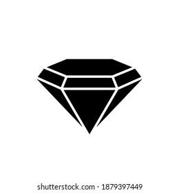 Vector de iconos de diamantes aislado en fondo blanco. Ilustración de símbolo de Gem
