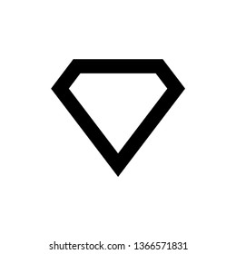 diamond icon vector logo template 