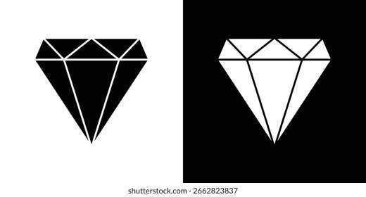 Diamond icon Vector scalable graphics