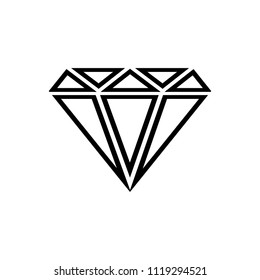 Diamond icon , vector sign design