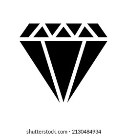 Diamond Icon Vector Symbol Design Illustration