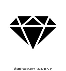 Ilustración de diseño de símbolo de vectores de iconos de diamante