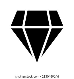 Diamond Icon Vector Symbol Design Illustration