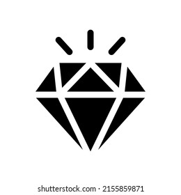 Ilustración de diseño de símbolo de vectores de iconos de diamante