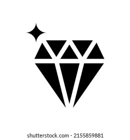 Ilustración de diseño de símbolo de vectores de iconos de diamante