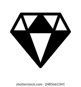 Ilustración de diseño de símbolo de Vector de diamante