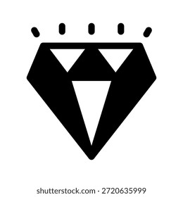 Diamond Icon Vector Symbol Design Illustration