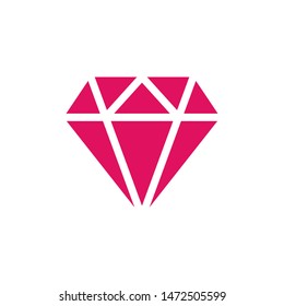 Diamond icon vector symbol illustration