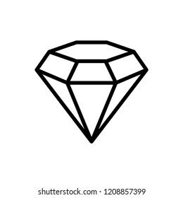 diamond icon vector template