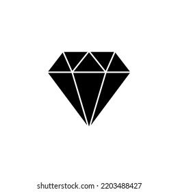 Vector de iconos de diamantes para aplicaciones web y móviles. signo y símbolo de las gemas de diamantes