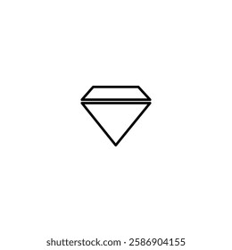 diamond icon.design flat mark vector